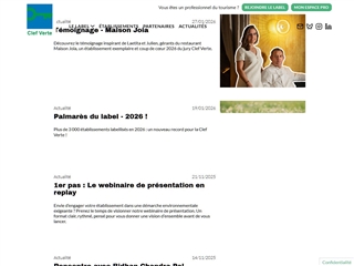 La Clef Verte : Campings