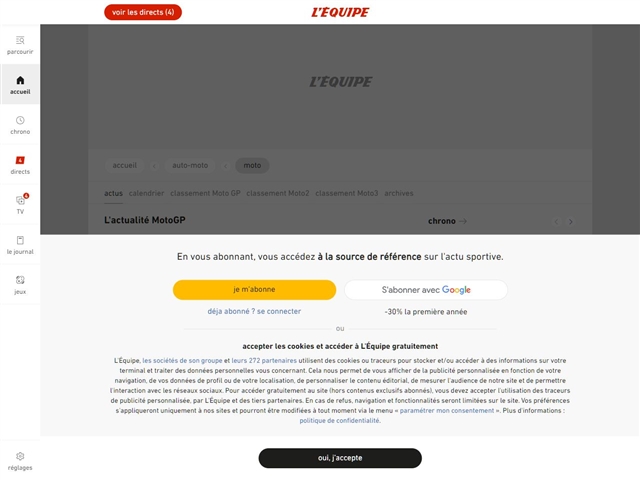 L'Equipe : Moto