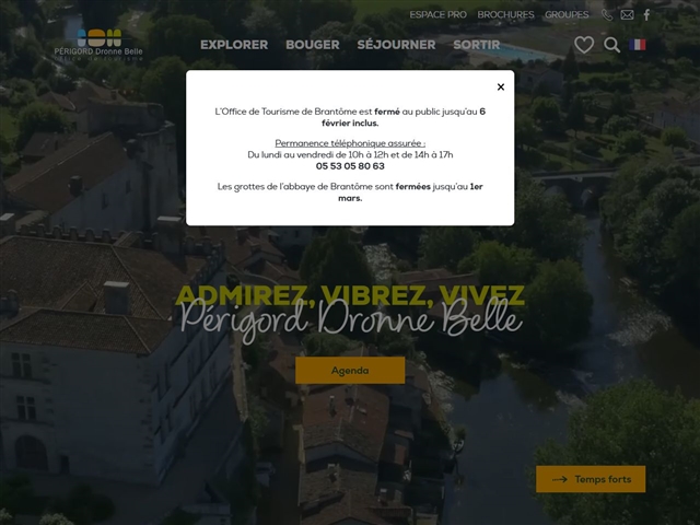 Brantôme (24310) - office du tourisme