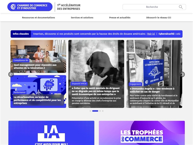 Portail des Chambres de Commerce et d'Industrie