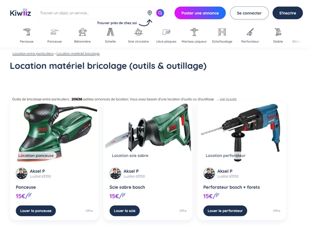 Kiwiiz : Materiel de bricolage