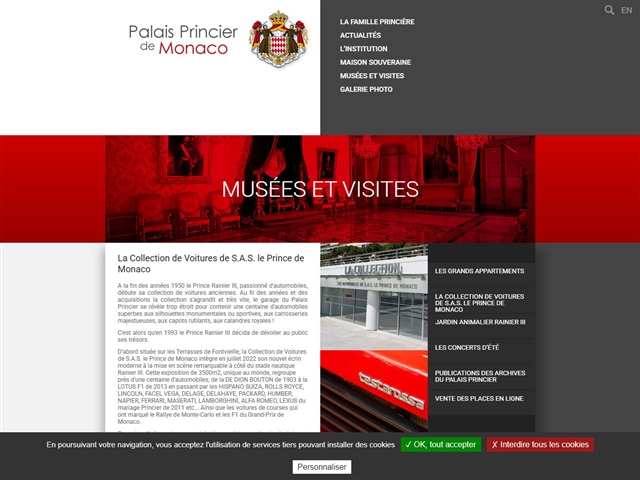 Collection de Voitures Anciennes du Prince de Monaco