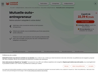 Malakoff Humanis : Mutuelle auto-entrepreneur