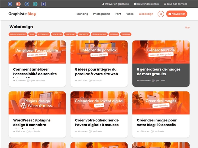 Graphiste.com : Blog : Webdesign
