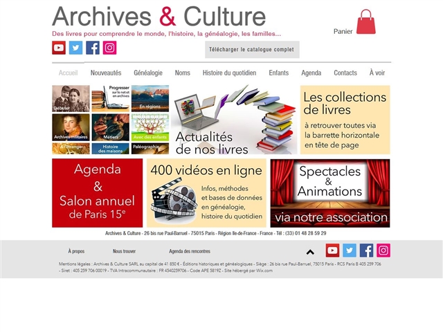 Archives et Culture