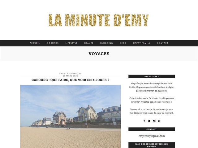 La Minute d'Emy : Voyages