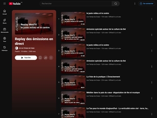 Les Temps du Corps : Replay des Emissions en Direct