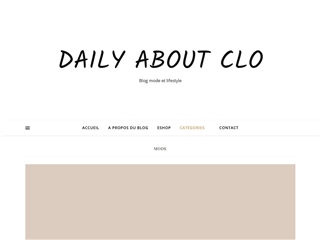 Daily about Clo : Mode