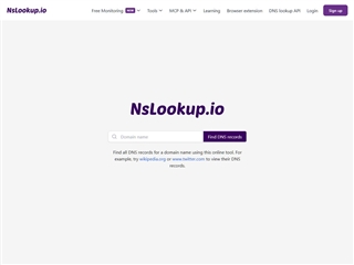 NSLookup.io