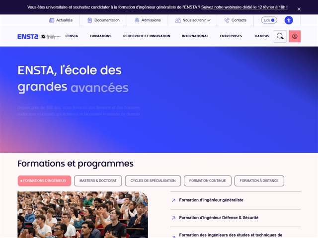 École nationale Supérieure de Techniques Avancées (ENSTA)