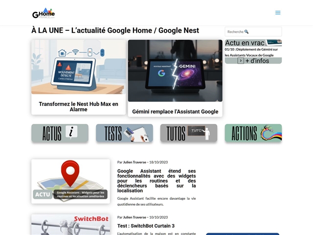 Google Home France