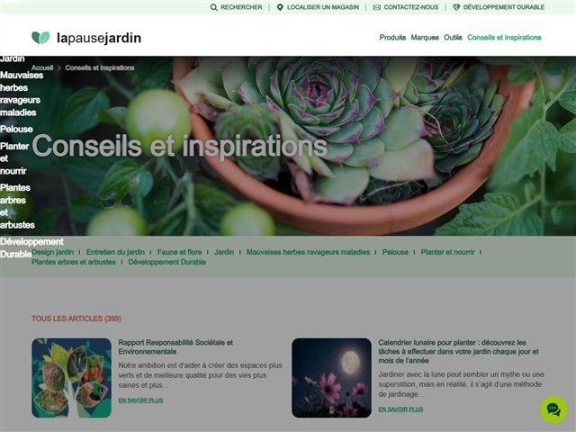 La Pause Jardin : Conseils et Inspirations