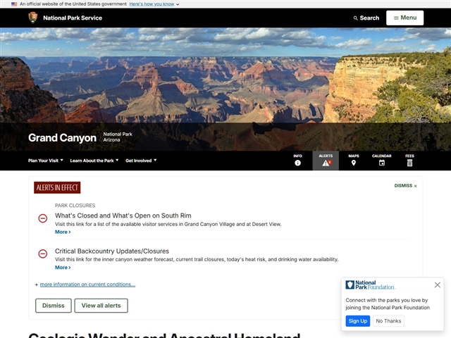 Parc national du Grand Canyon