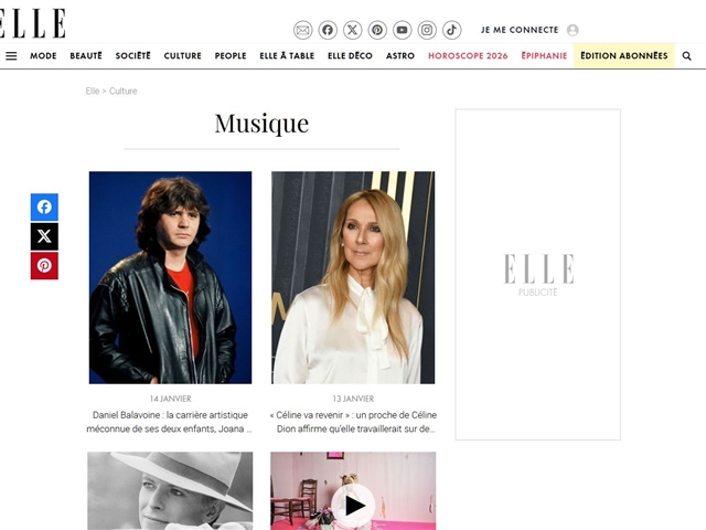ELLE : Musique