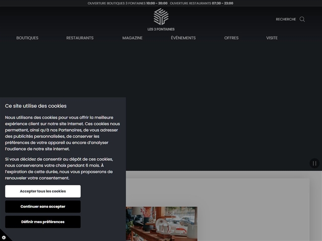 Centre commercial les 3 Fontaines