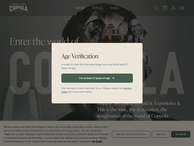 Francis Ford Coppola Winery