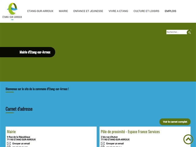 Étang-sur-Arroux (71190)