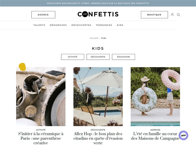 Les Confettis : Kids