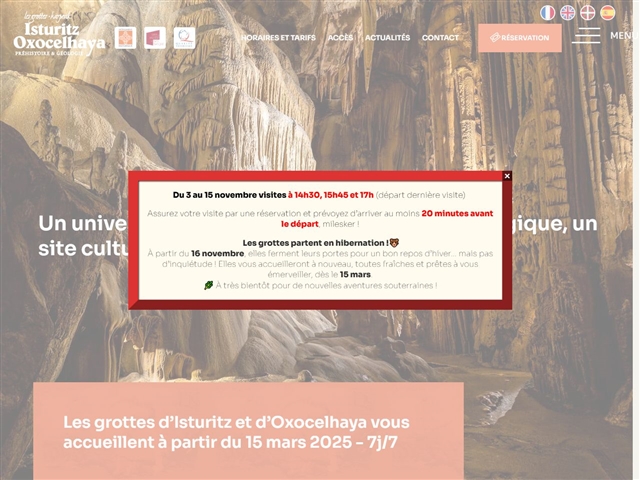 Grottes d'Isturitz et d'Oxocelhaya