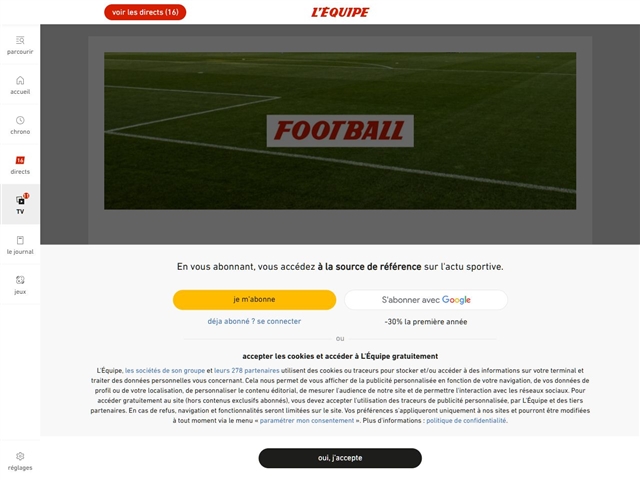 L'Equipe : Replays Football