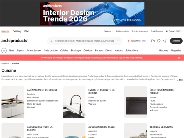 archiproducts : Cuisine