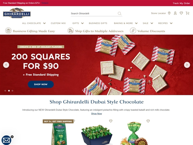 Boutique Ghirardelli Chocolate