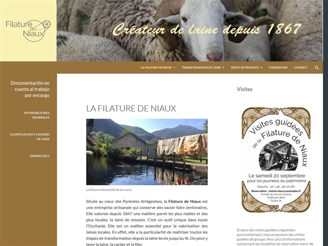 Filature de Niaux