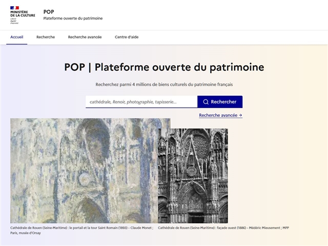POP - Plateforme ouverte du patrimoine