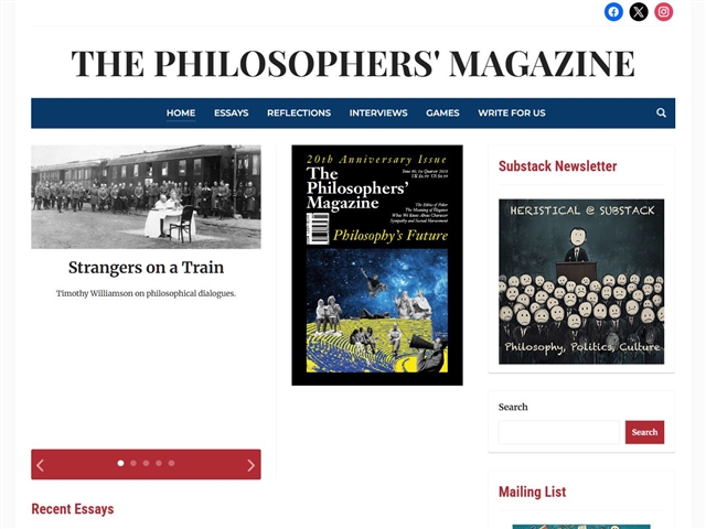 The Philosophers' Magazine