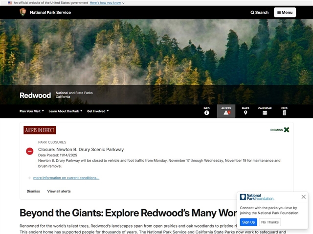 Parc National de Redwood