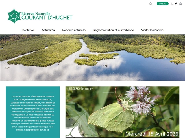 Réserve naturelle du Courant d'Huchet