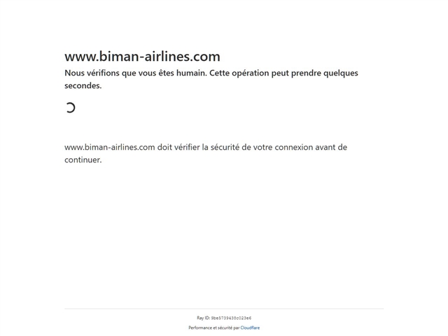 Biman Bangladesh Airlines 