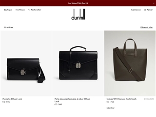 Dunhill : Maroquinerie