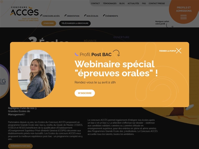 Concours Accès