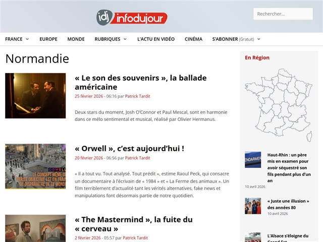IDJ - Info du Jour : Normandie