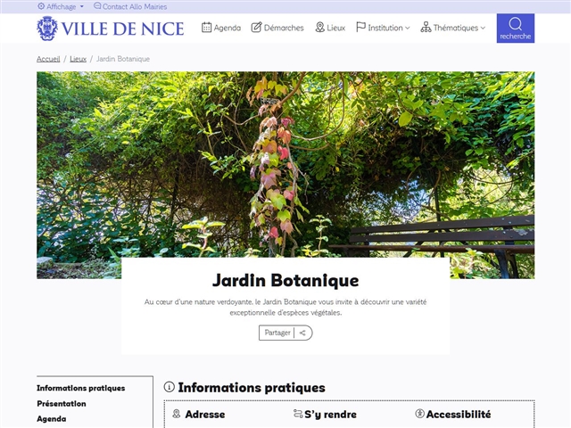 Jardin Botanique de Nice