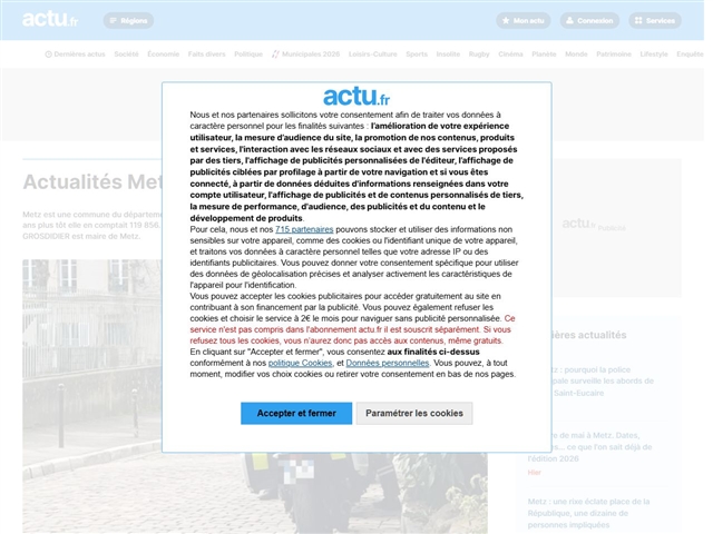 Actu.fr : Metz