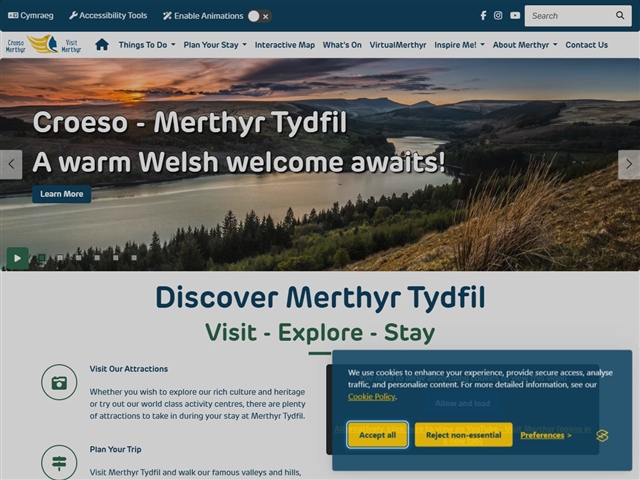 Comté de Merthyr Tydfil
