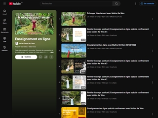 Les Temps du Corps : Enseignement en Ligne de Maître Ke Wen