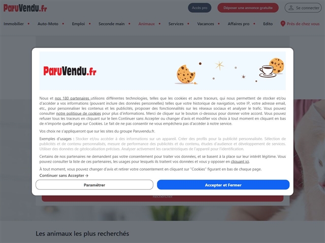 ParuVendu : Animaux