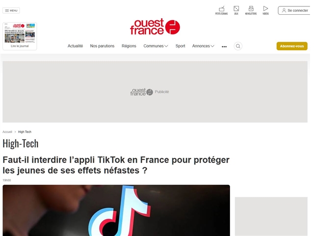 Ouest-France : High-Tech