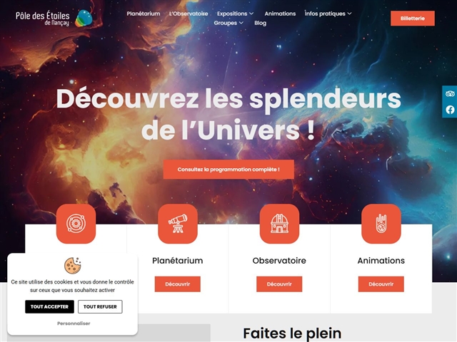 Pôle des Étoiles - Station de radioastronomie