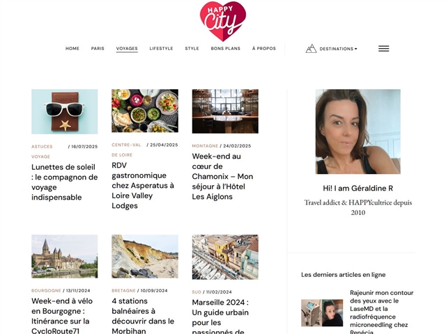 Happy City Blog : Voyages