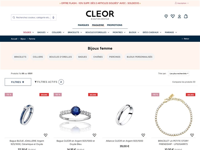 Cleor : Bijoux Femme