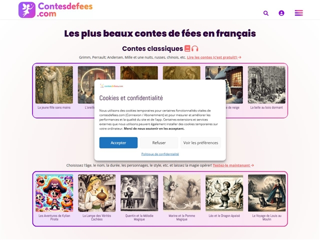 Contes de fées.com