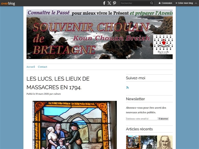 Souvenir Chouan de Bretagne