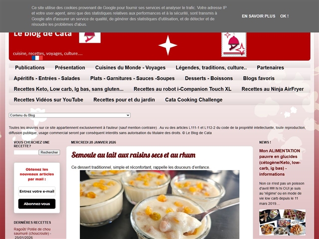 Le Blog de Cata