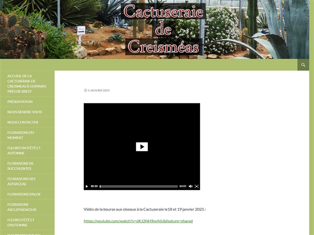 Cactuseraie de Creisméas