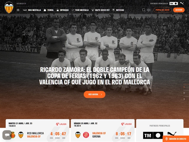 Valence : Valencia CF