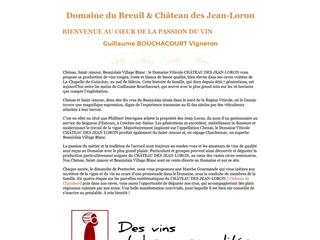 Châtean Jean Loron - Guillaume Bouchacourt